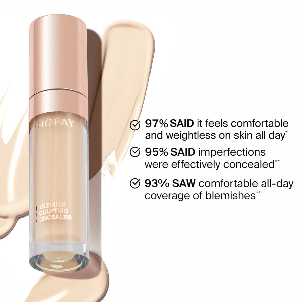 Super Coverage Concealer | Natural Weightless Full-Coverage Liquid (9.5ml)