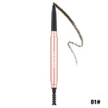 Triangular Eyebrow Pencil with Spoolie | Easy-Apply Waterproof Brow Definer (0.25g)