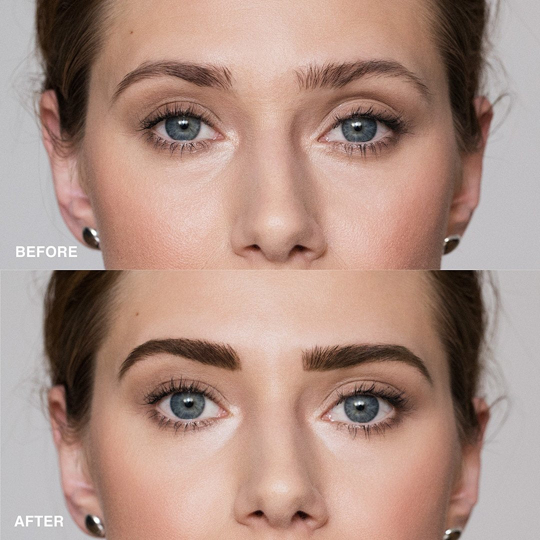 Triangular Eyebrow Pencil with Spoolie | Easy-Apply Waterproof Brow Definer (0.25g)