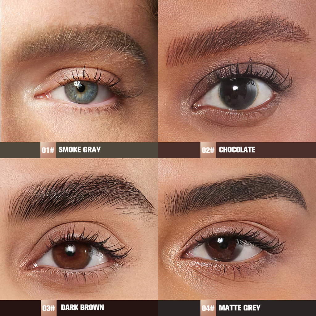 Triangular Eyebrow Pencil with Spoolie | Easy-Apply Waterproof Brow Definer (0.25g)