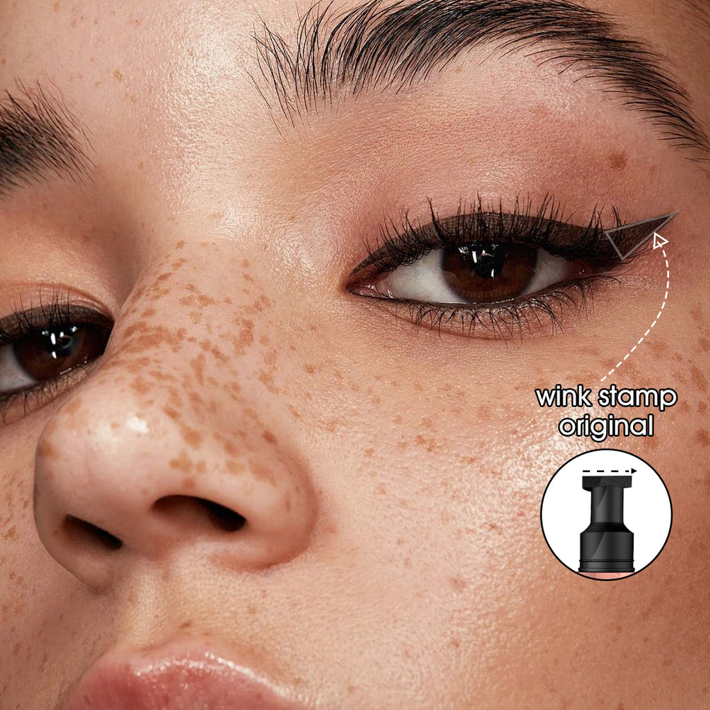 Double-Ended Liquid Eyeliner with Wing Stamp | Long-Lasting Waterproof & Smudge-Proof (3ml)