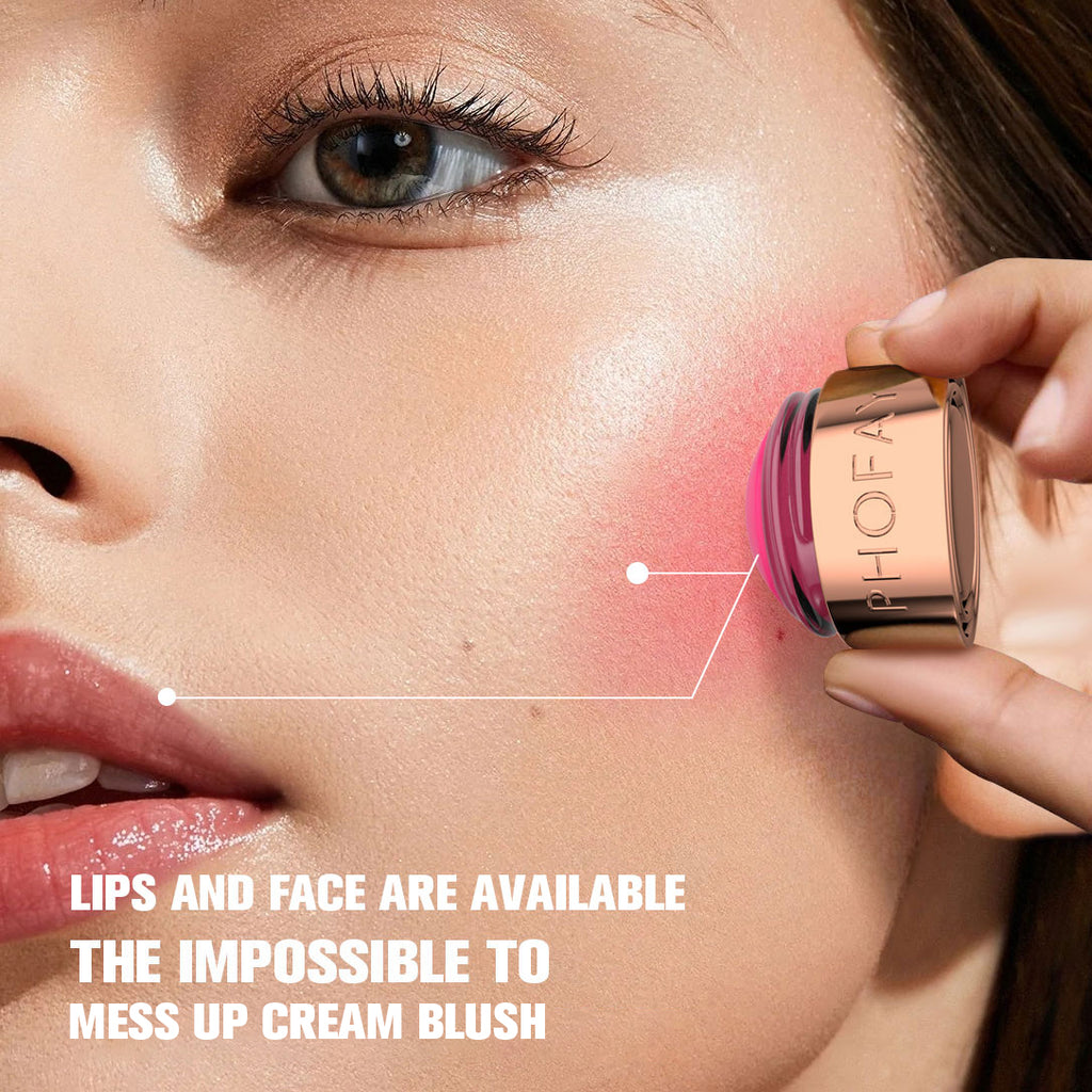 Mousse Blush Cream | Lightweight Long-Lasting Soft-Focus Cheek & Lip Colour