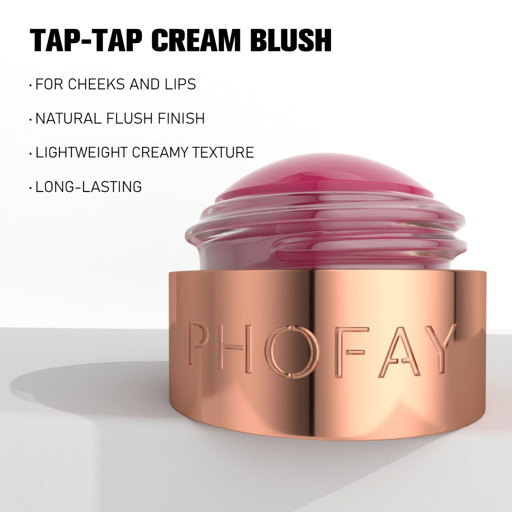 Mousse Blush Cream | Lightweight Long-Lasting Soft-Focus Cheek & Lip Colour