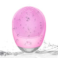 Premium Silicone Facial Cleansing Brush | 7,000 VPM High-Frequency Sonic Cleanser • Waterproof • USB-Rechargeable
