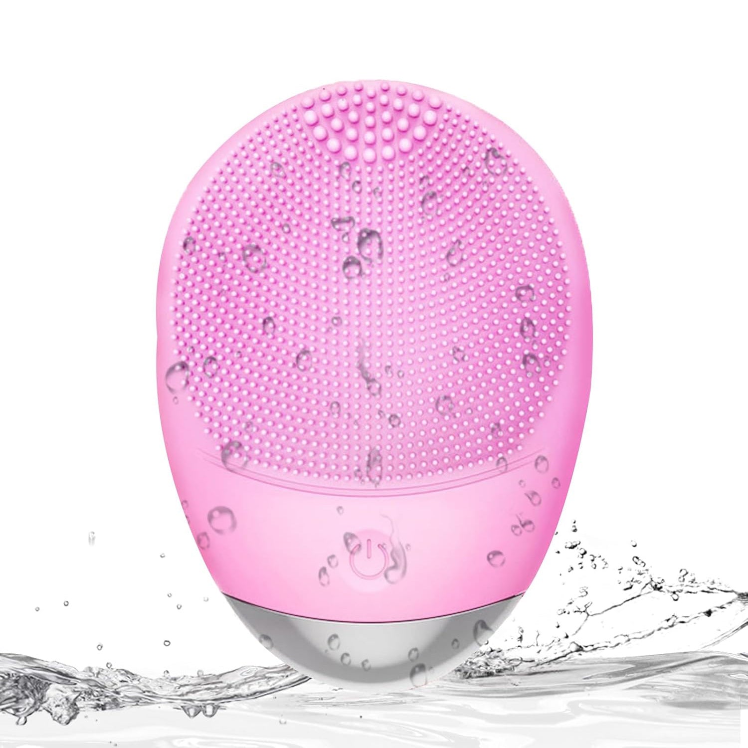 Premium Silicone Facial Cleansing Brush | 7,000 VPM High-Frequency Sonic Cleanser • Waterproof • USB-Rechargeable