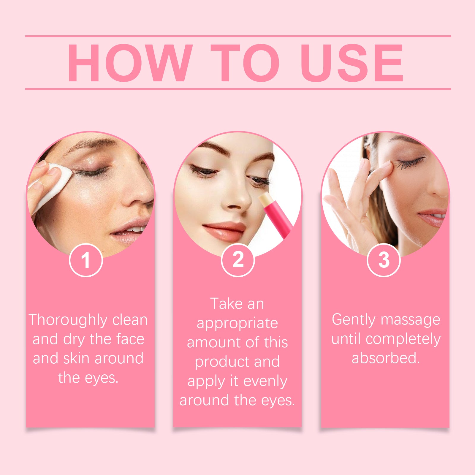 Moisturising Eye Cream Stick | Nourishing Firming Balm for Under-Eye Care