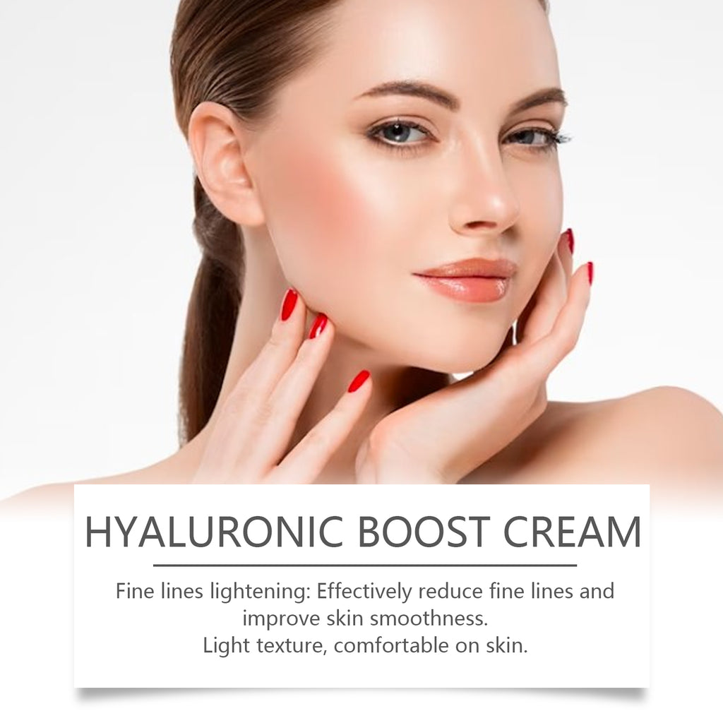 Hyaluronic Acid Moisturizer | Hydrating Face Cream with Shea Butter and Vitamin E