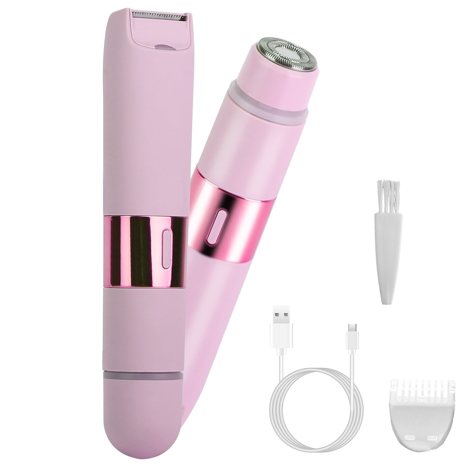 2-in-1 Dual-Head Bikini & Body Trimmer for Women | Gentle, Waterproof & Rechargeable