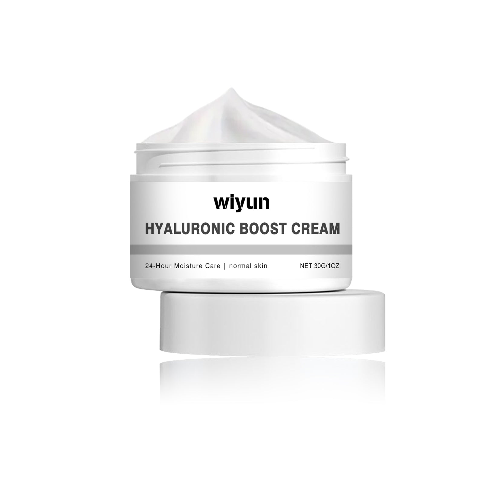 Hyaluronic Acid Moisturizer | Hydrating Face Cream with Shea Butter and Vitamin E