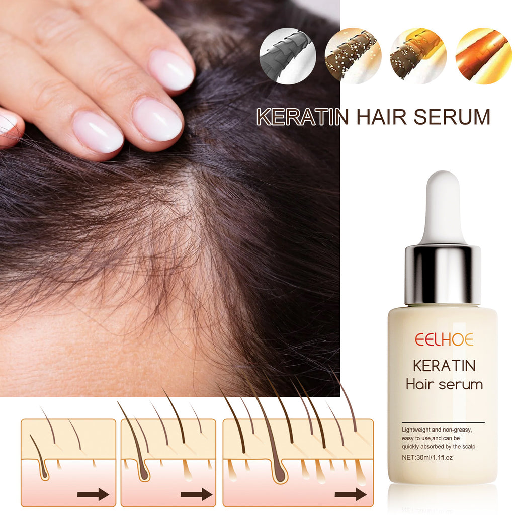 Intense Hair Repair & Root-Strengthening Serum | Moisturizing Scalp Treatment with Red Clover & Botanical Oils