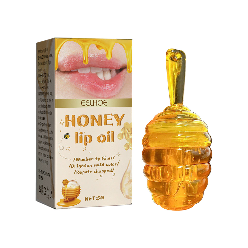 Nourishing Honey Lip Oil | Moisturising Lip Treatment for Soft, Smooth Lips