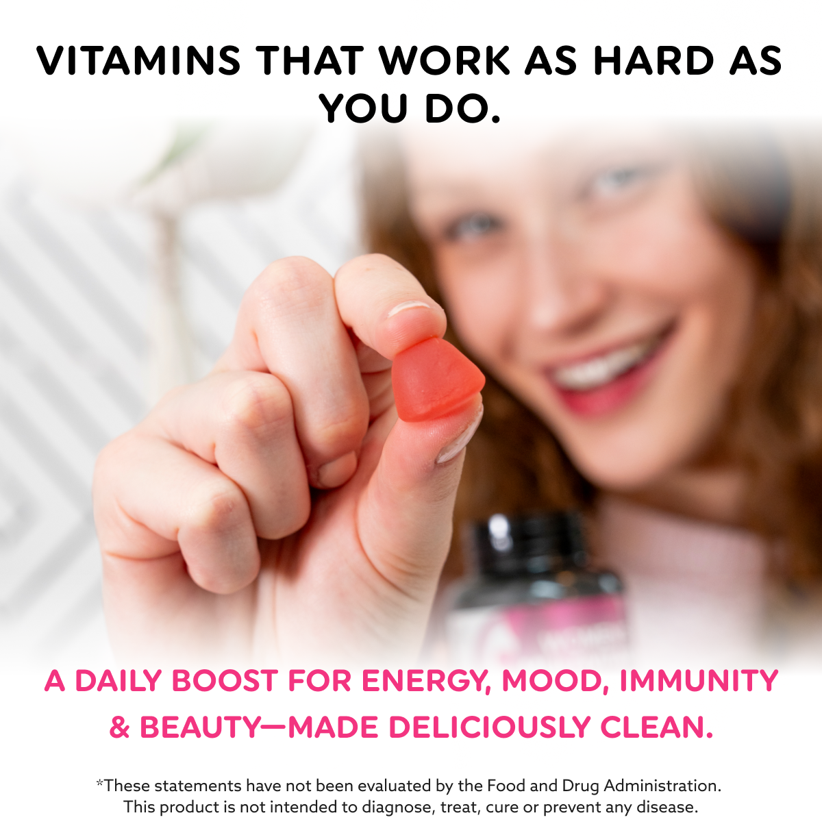 Women’s Multivitamin Gummies | Energy, Immunity & Skin Support | Vegan, Halal & Kosher