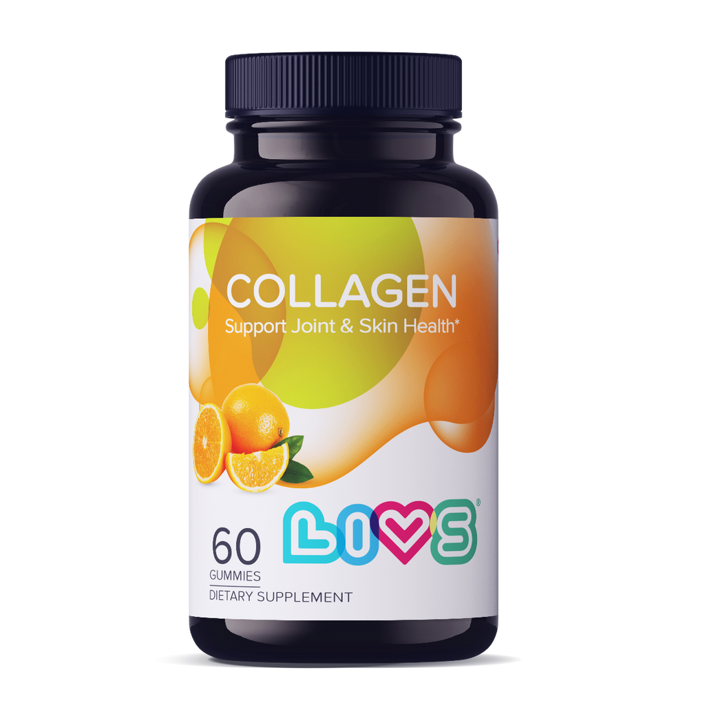 Marine Collagen Gummies for Skin, Hair & Joints | Orange-Flavored Daily Collagen Support