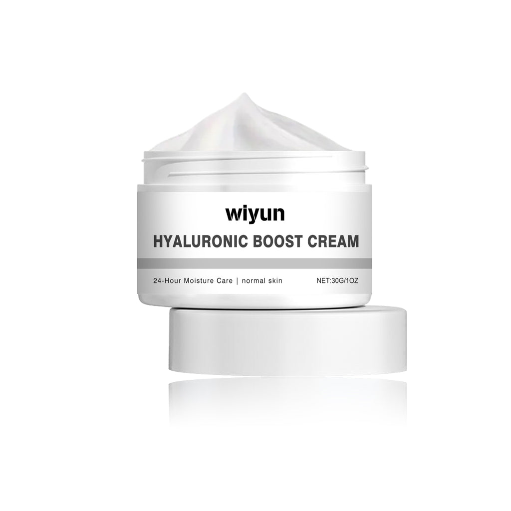 Hyaluronic Acid Moisturizer | Hydrating Face Cream with Shea Butter and Vitamin E