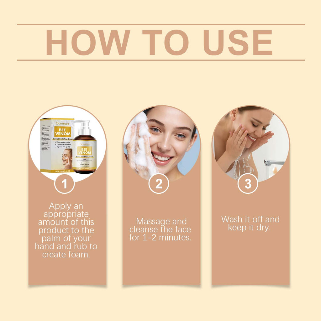 Collagen & Hyaluronic Acid Facial Cleanser | Deep Pore Cleansing and Oil Control