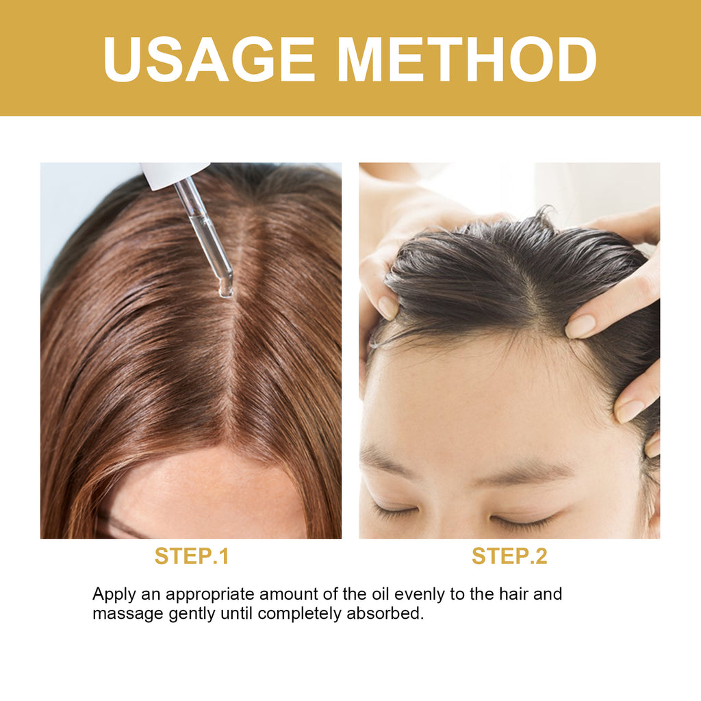 Rosemary Hair Treatment Oil | Nourishing Scalp & Hair Repair Oil with Castor & Argan Oil