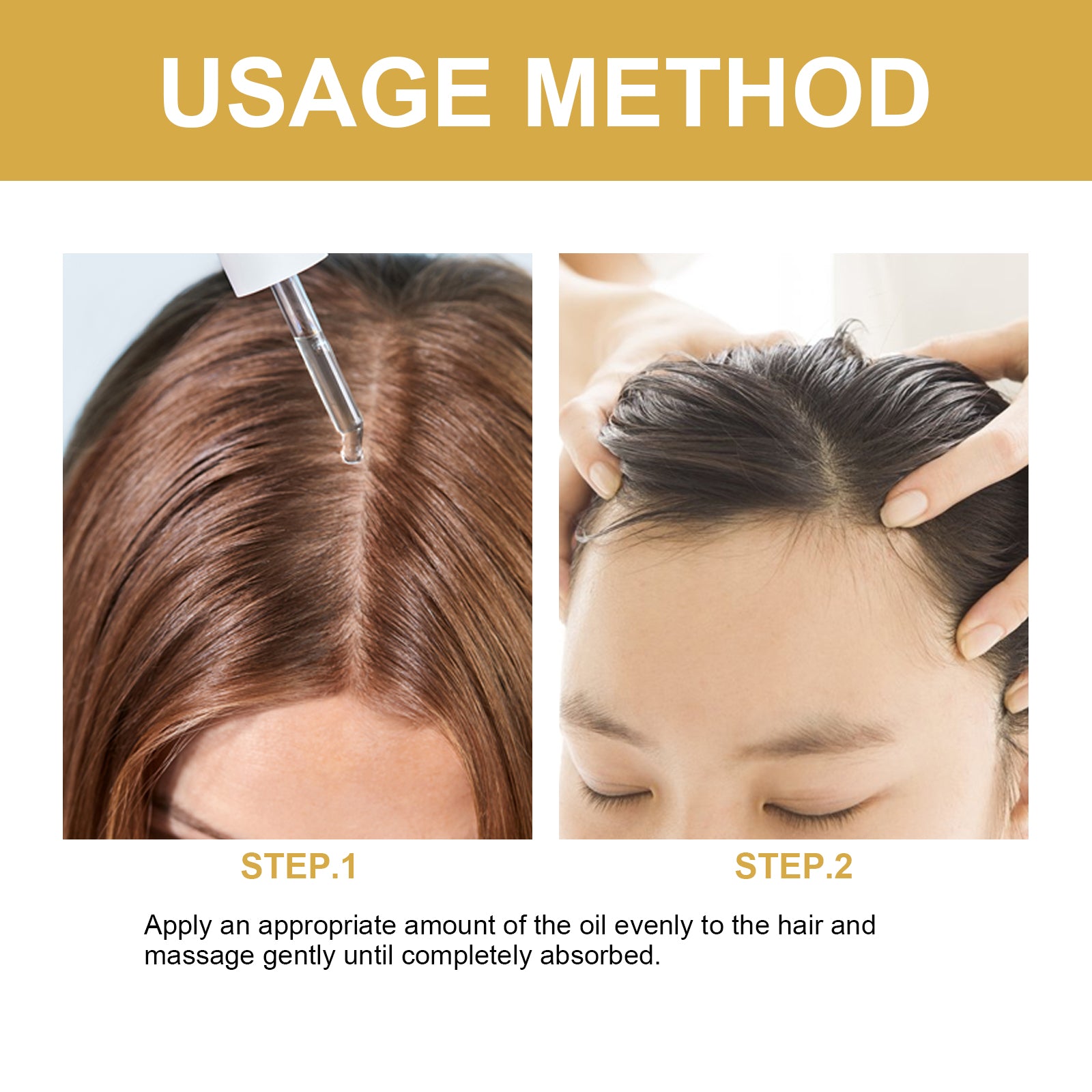 Rosemary Hair Treatment Oil | Nourishing Scalp & Hair Repair Oil with Castor & Argan Oil