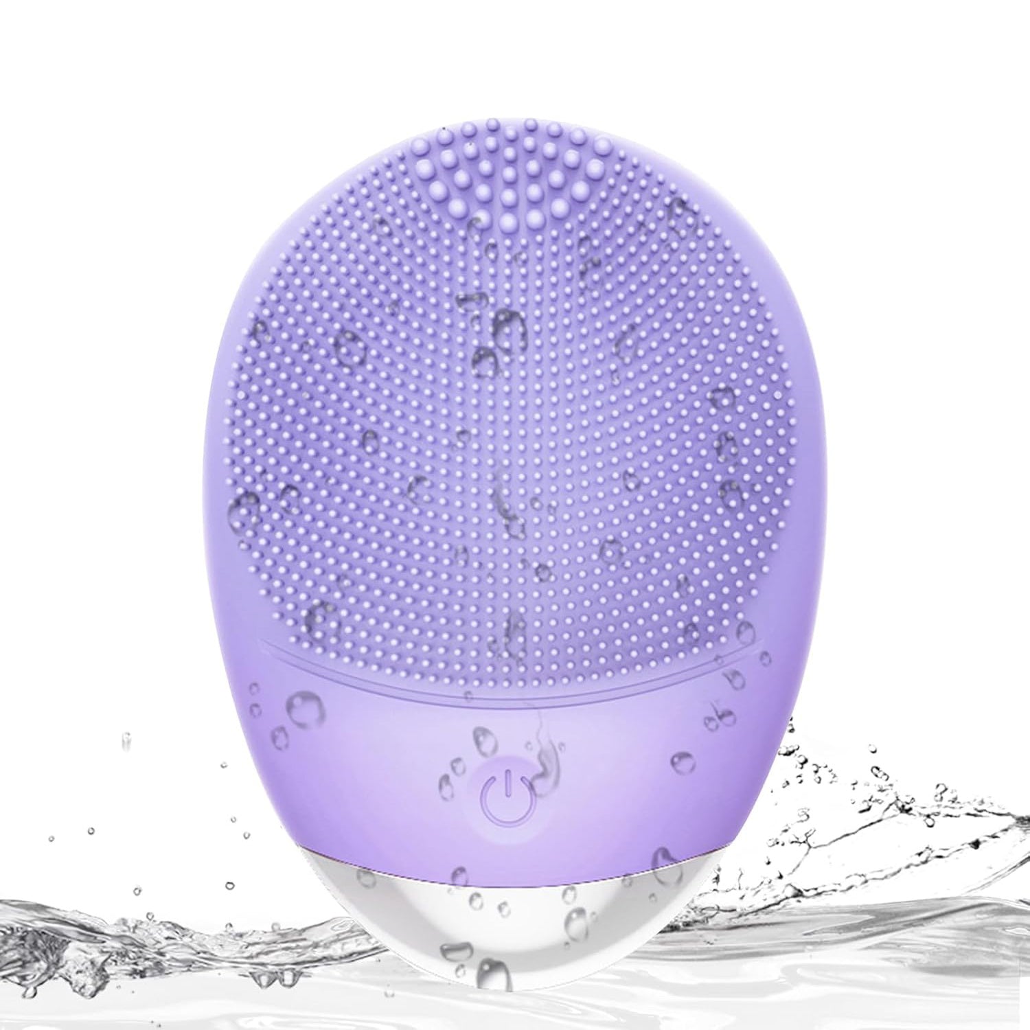 Premium Silicone Facial Cleansing Brush | 7,000 VPM High-Frequency Sonic Cleanser • Waterproof • USB-Rechargeable