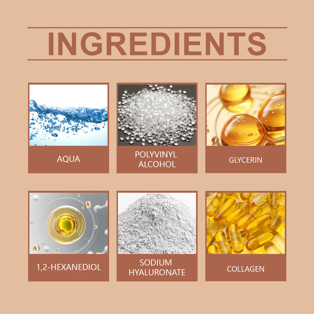 Collagen Peel-Off Facial Mask with Sodium Hyaluronate | Pore Purifying and Skin Firming Care